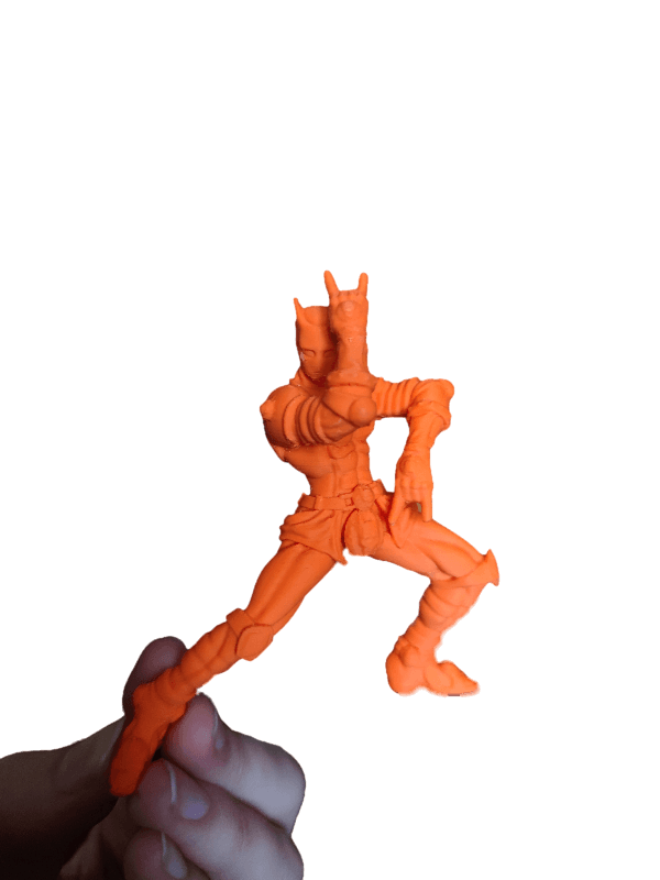 FDM printable Killer queen from Jojo's bizarre adventure with supports