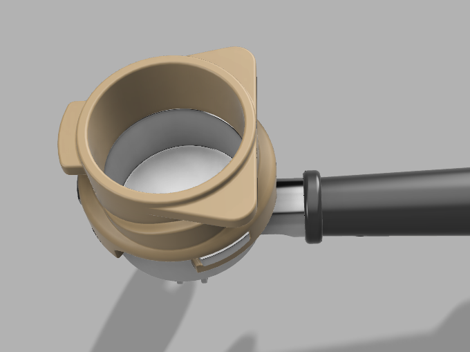 Coffee Grinder Funnel (For Sage Barista Coffee machine) by Sea Bison Download free STL model