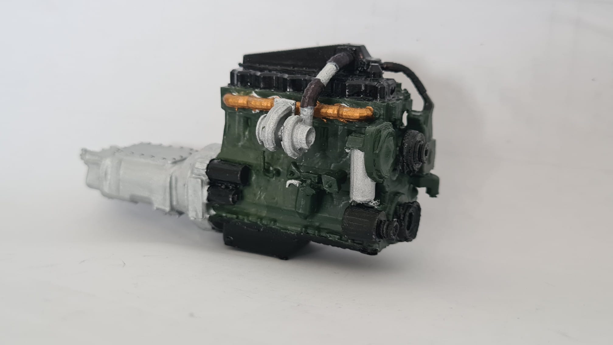 1/24 Miniature Truck Engine
