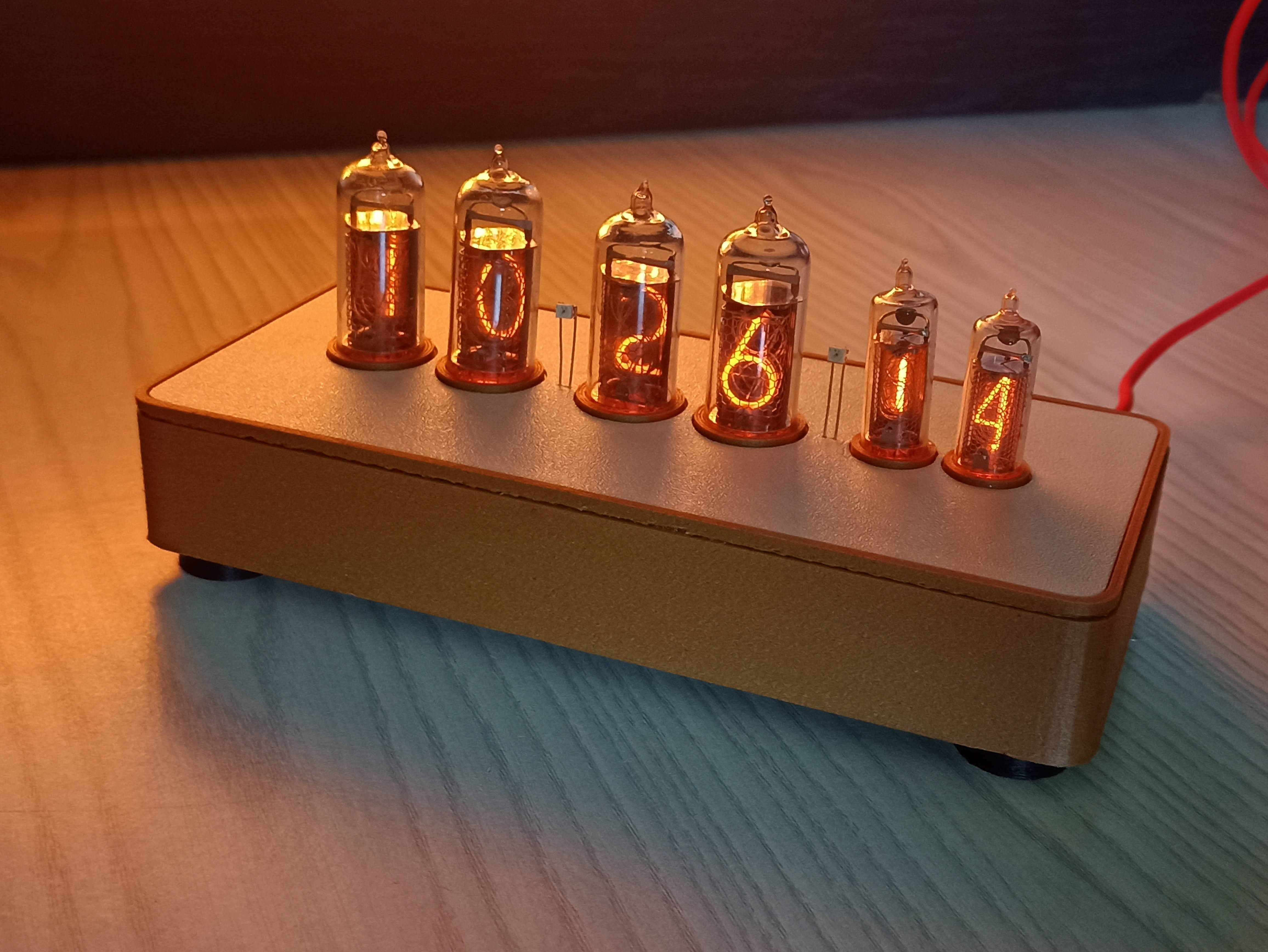 IN-14 & IN-16 Nixie clock