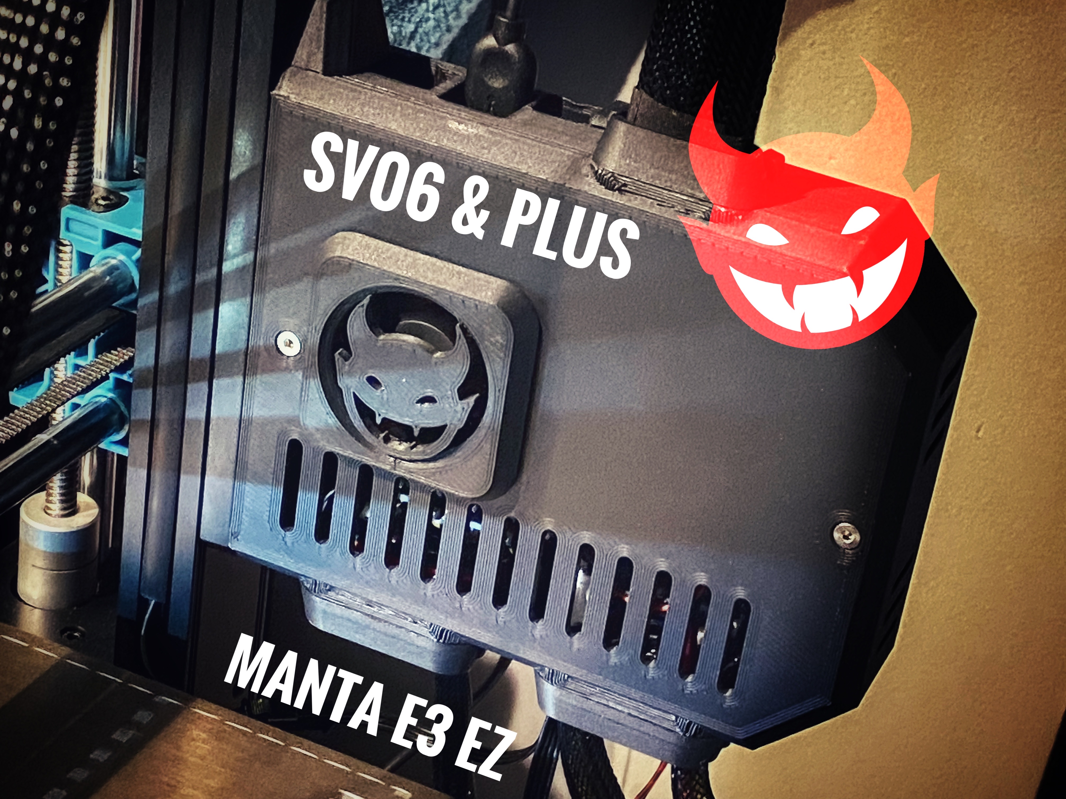 Sovol SV06 & PLUS Manta E 3 EZ Mainboard Enclosure