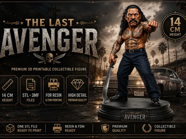 The Last Avenger – Free 3D Printable Model