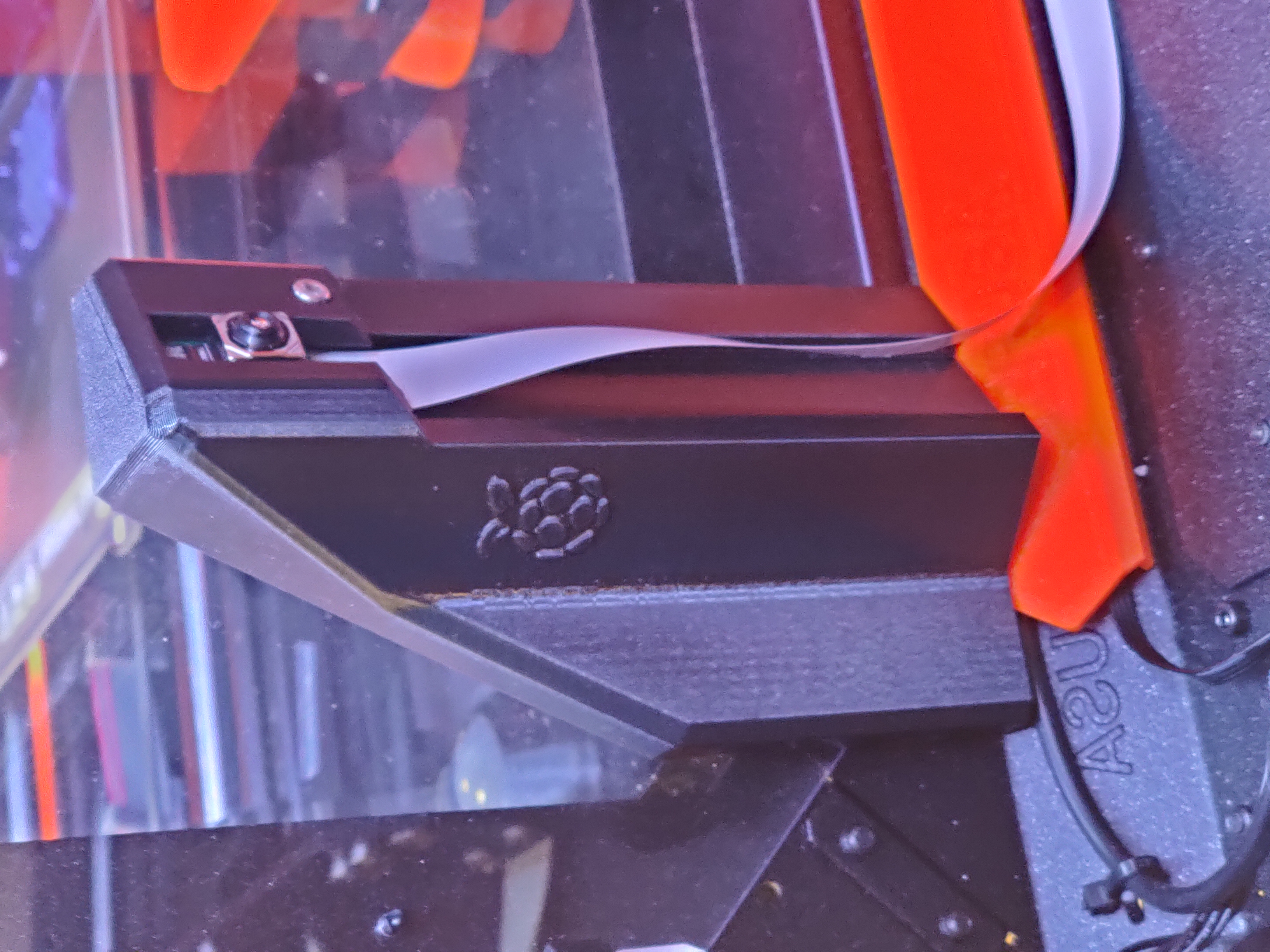 Camera mounts for RaspiCam V3 and Arducam 16MP for Original Prusa Enclosure