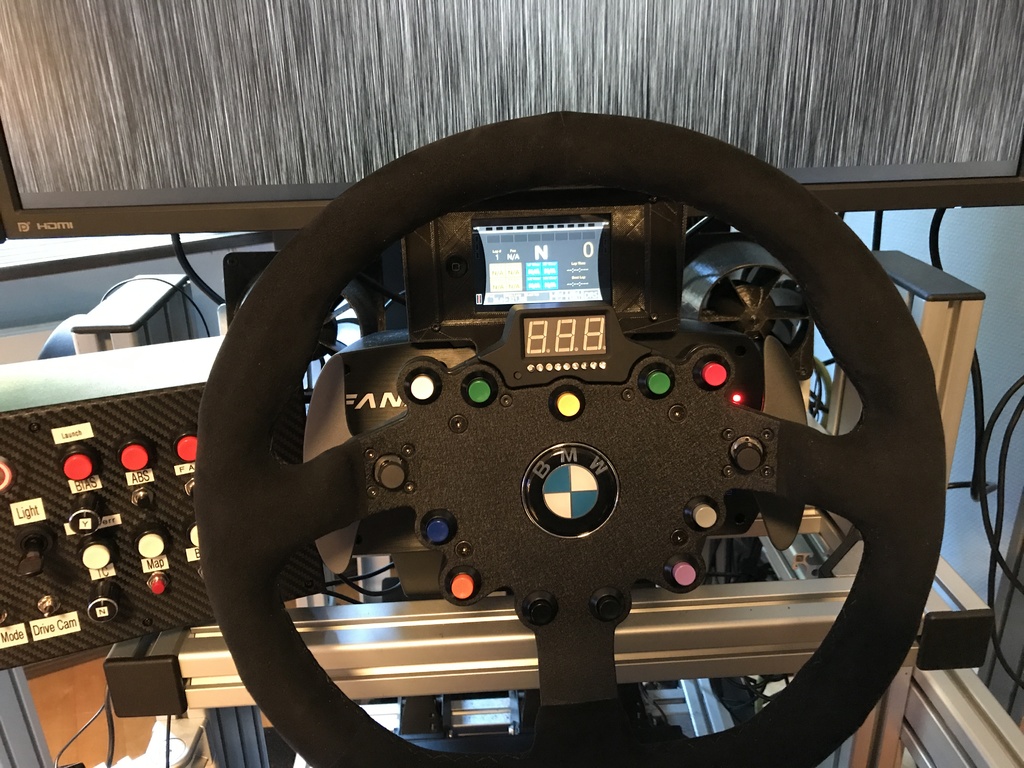 SimRacing Dashboard by Jamie G | Download free STL model | Printables.com