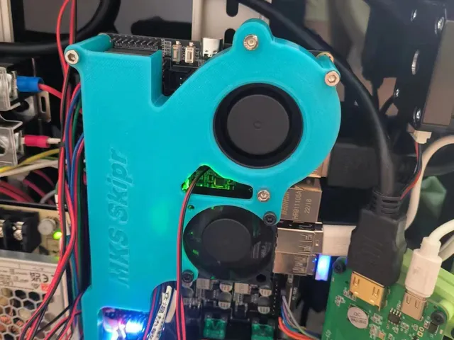 mks skipr cover with 4010 5015 fan