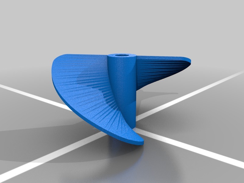 Boat propeller by Jamie G Download free STL model