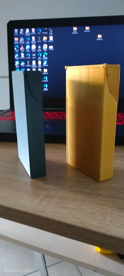 scatola porta sigaretta elettronica kiwi par NICO | Téléchargez  gratuitement un modèle STL