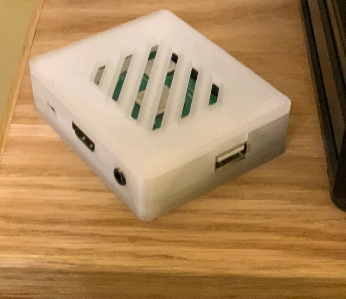 Raspberry pi 3a+ case with air vent by elt | Download free STL model ...