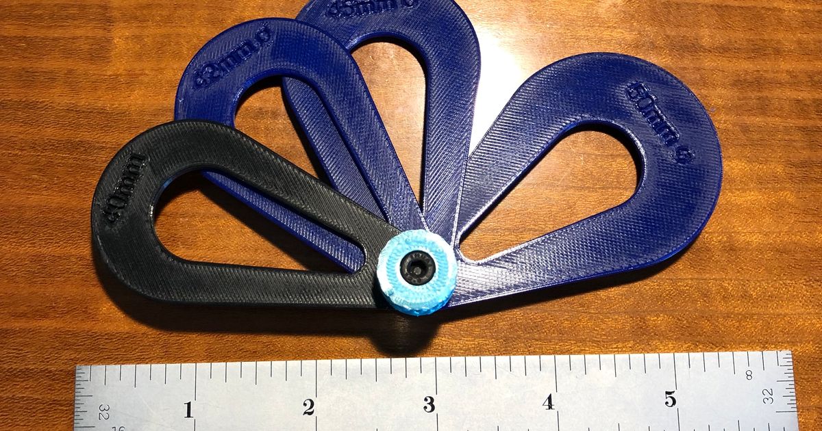 Inside diameter gauge (metric). by printing_newbie Download free STL