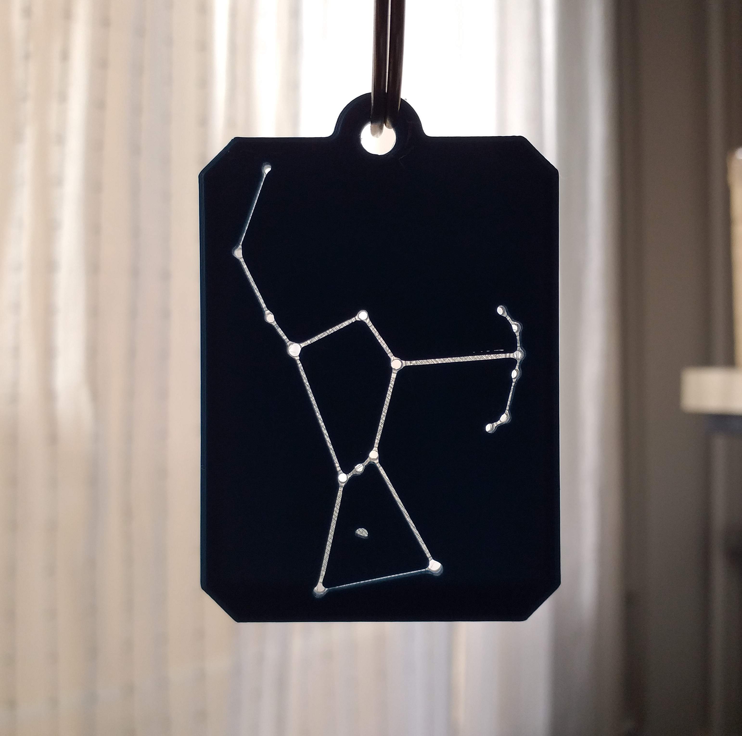 Orion constellation Keychain by 3DJG Download free STL model