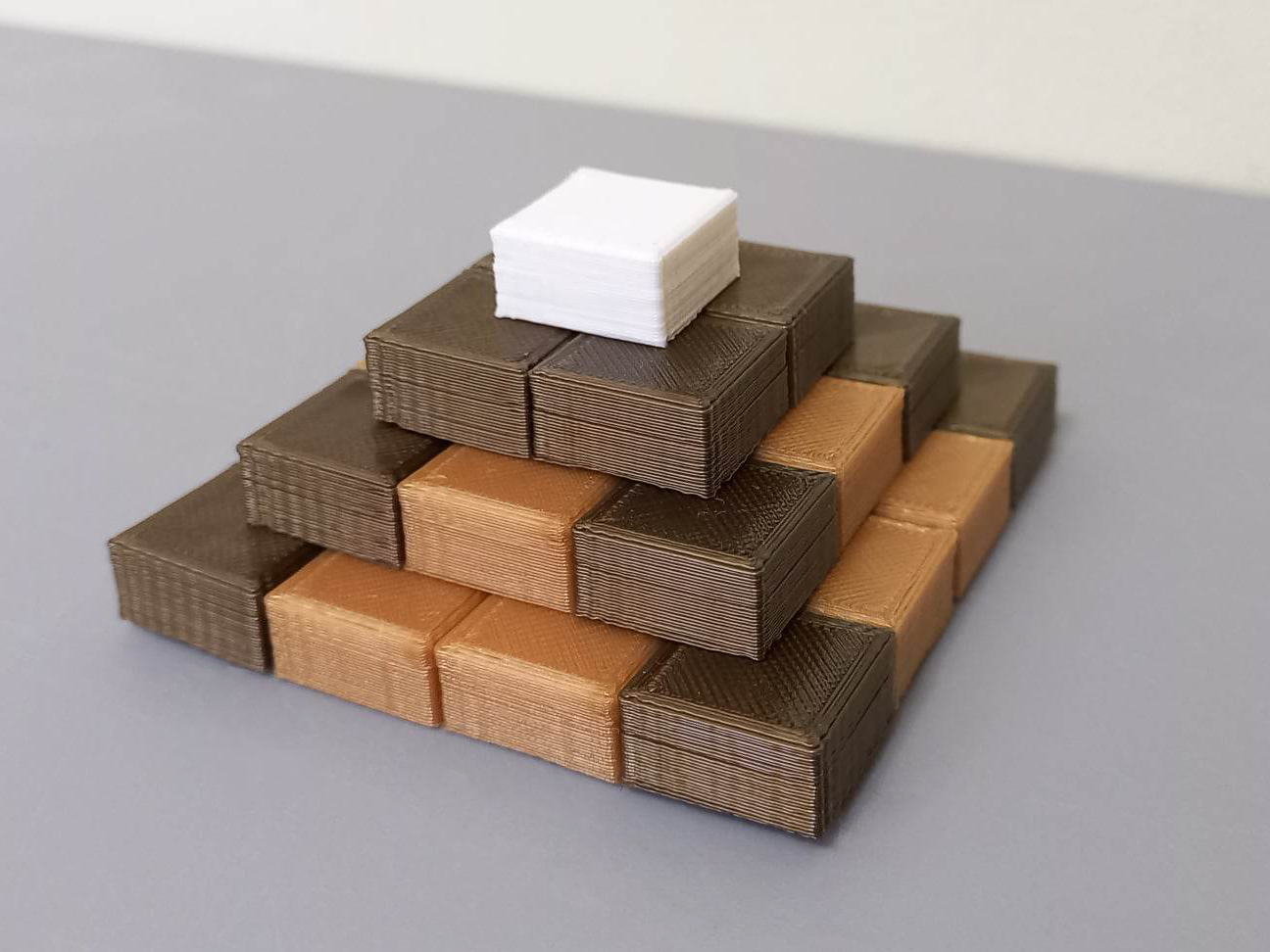 Pyramid blocks