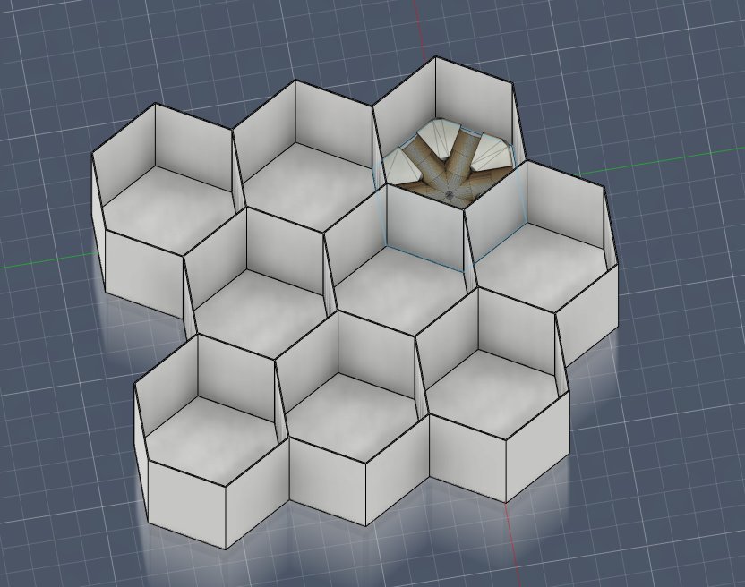 Hextraction - Light Tiles Organizer