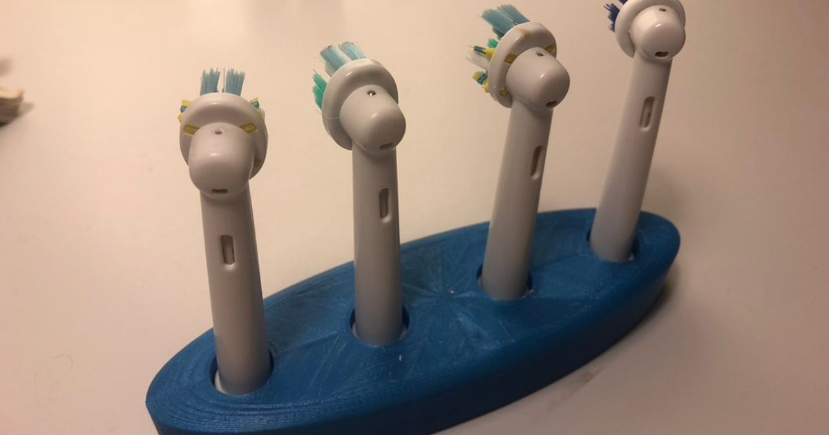 Electric toothbrushes holder by Claudio C Download free STL model