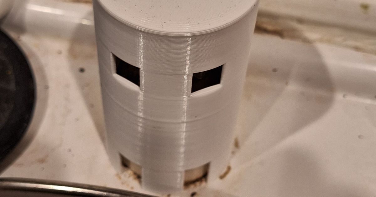 Dishwasher Overflow Drain Cover by All_Out_of_Plastic Download free STL model