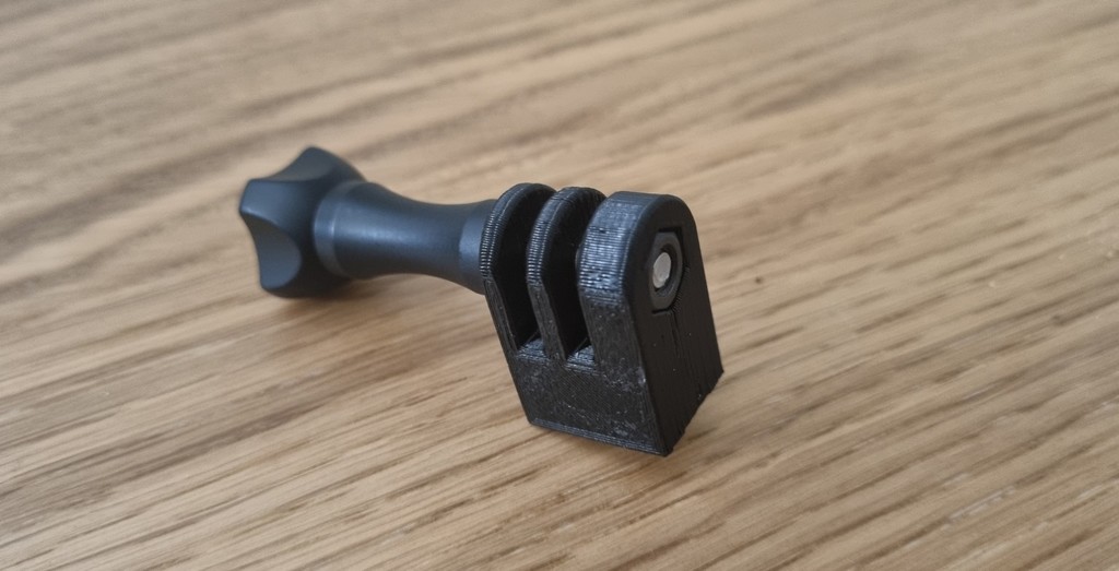 GoPro Action Camera Mount to 1/4 20 inch Tripod screw