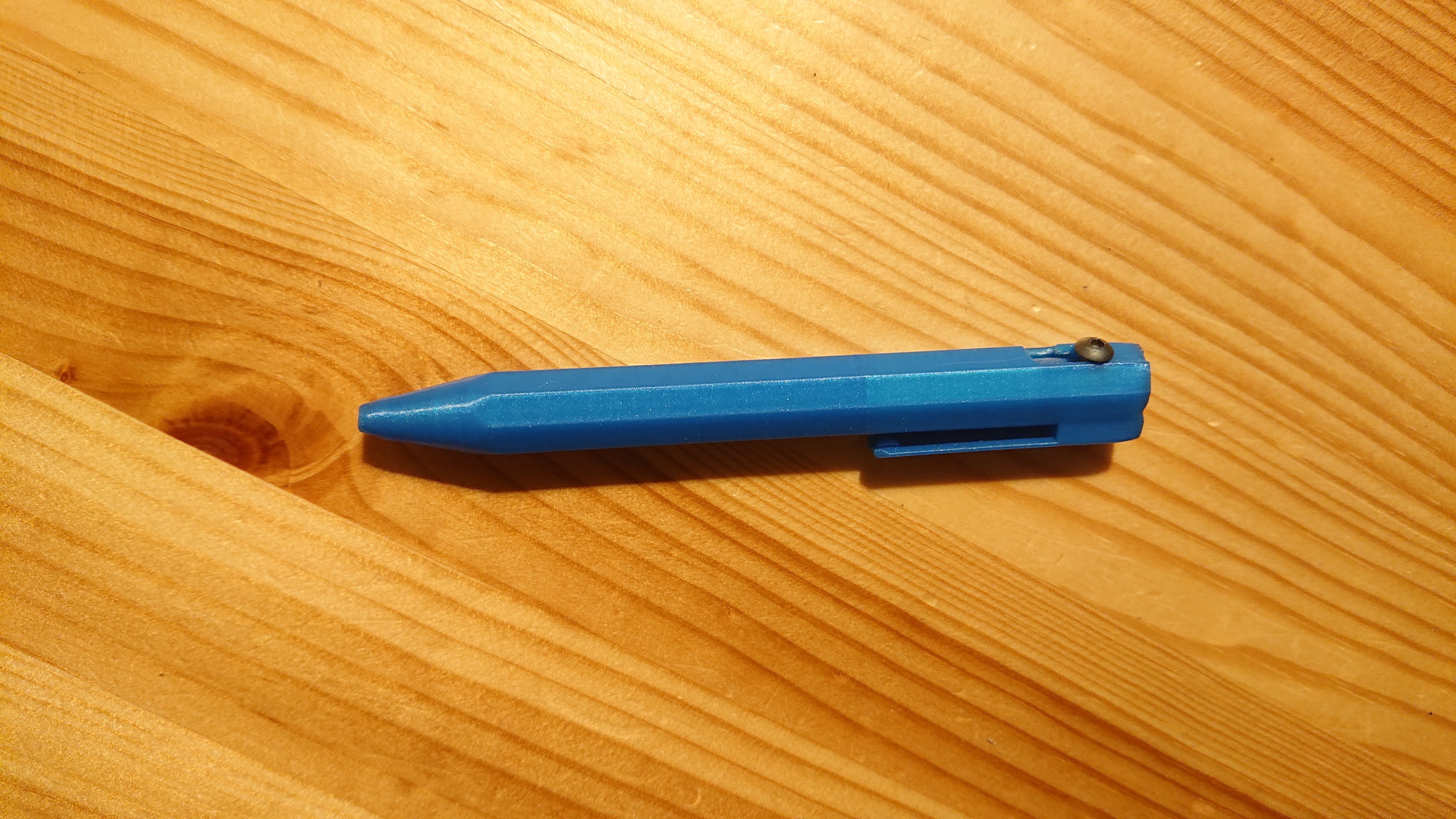 Tactical Ballpoint Pen with Clip