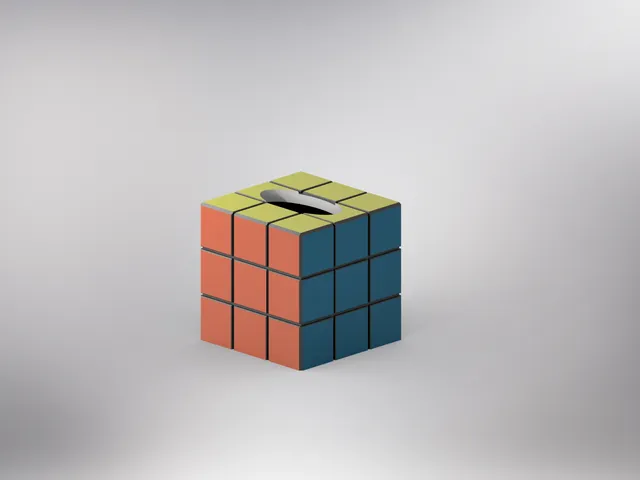 Rubik's Tissue Box