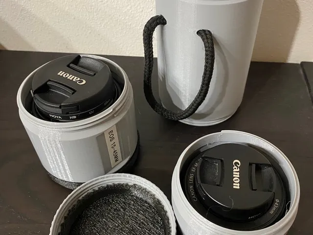 Lens Cases for Canon EF-M / Canister Set