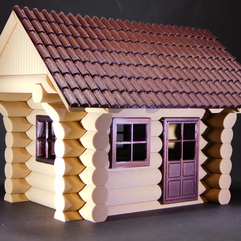 Toy cheap log cabins