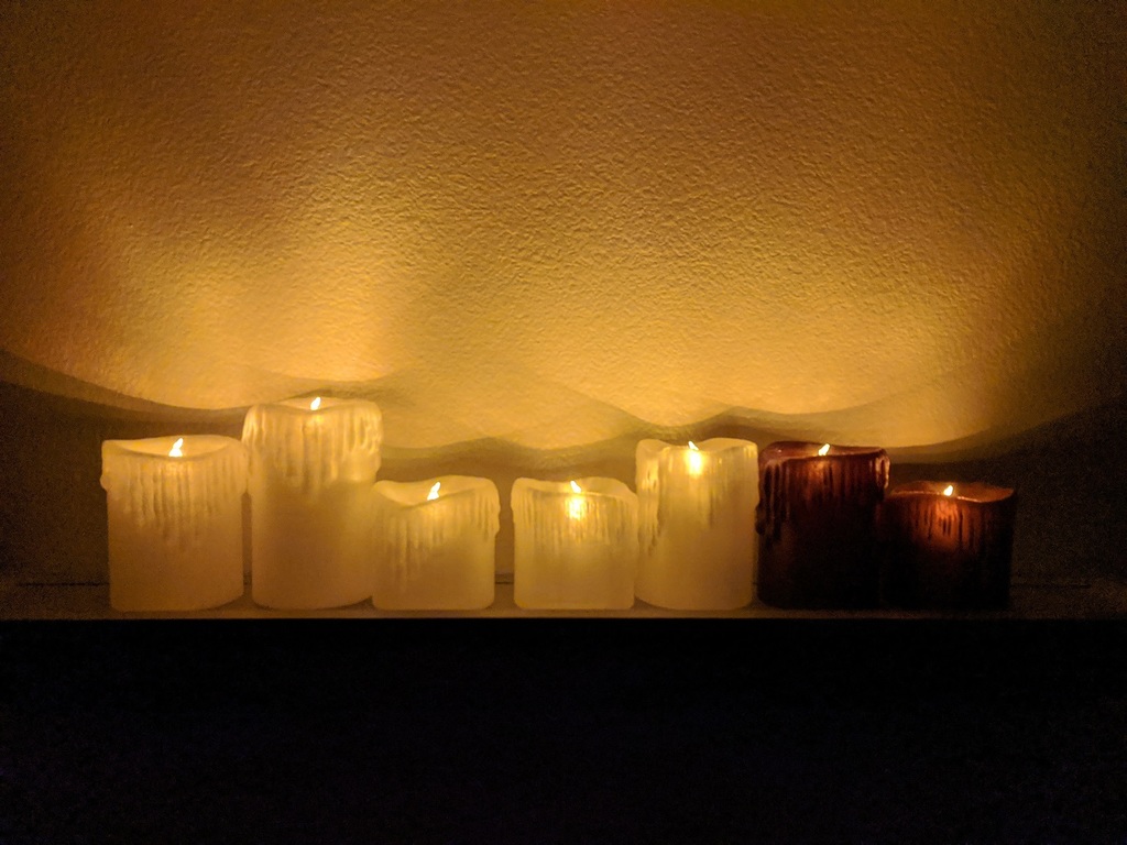 Miniatura 3 do modelo 3D Melted LED Candles