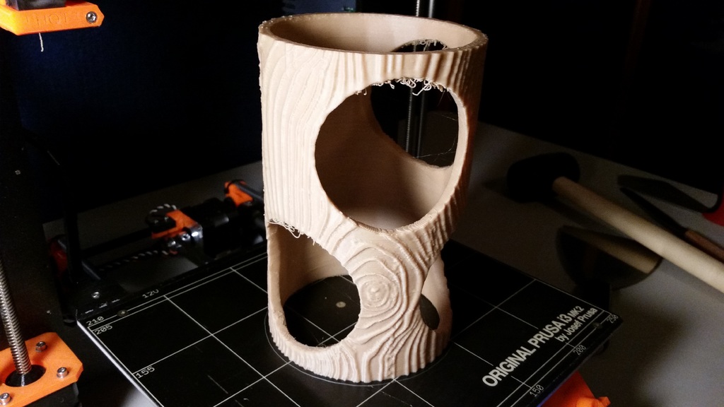 Snake Hide Fake Log by Bill Catherall Download free STL model