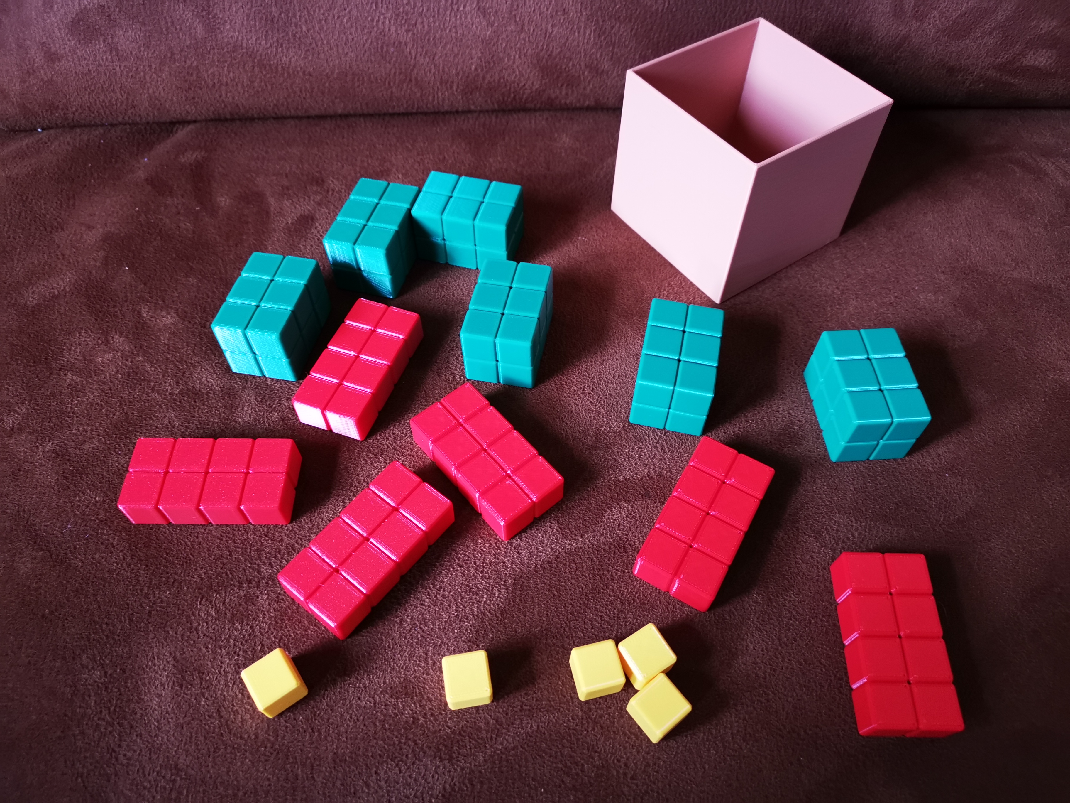 Cube Puzzle Game by GehirnMagNet | Download free STL model | Printables.com