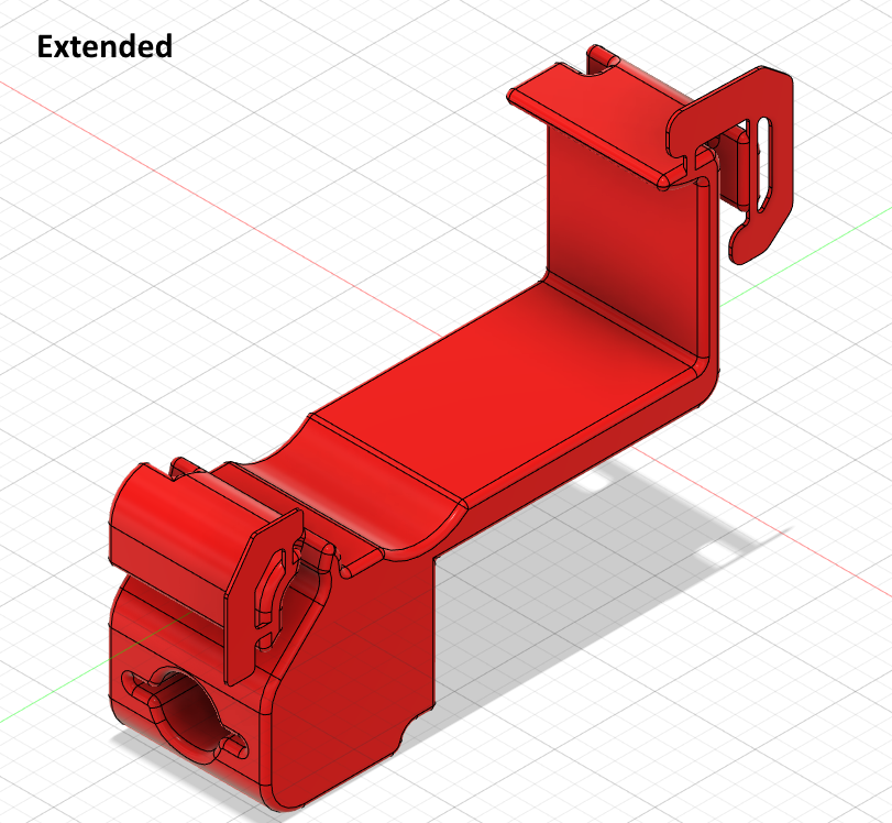 Dial Indicator Mount for 2020 Extrusion (Extended) by SweHam Download