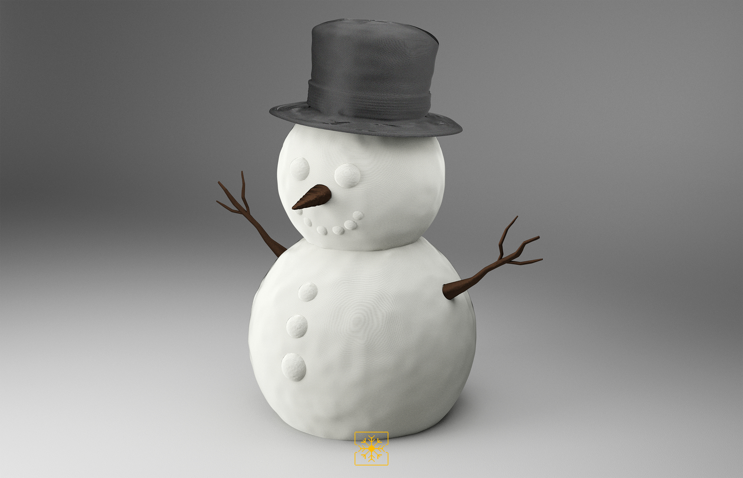 Freezing Pixels - Snowman — miniatura 3