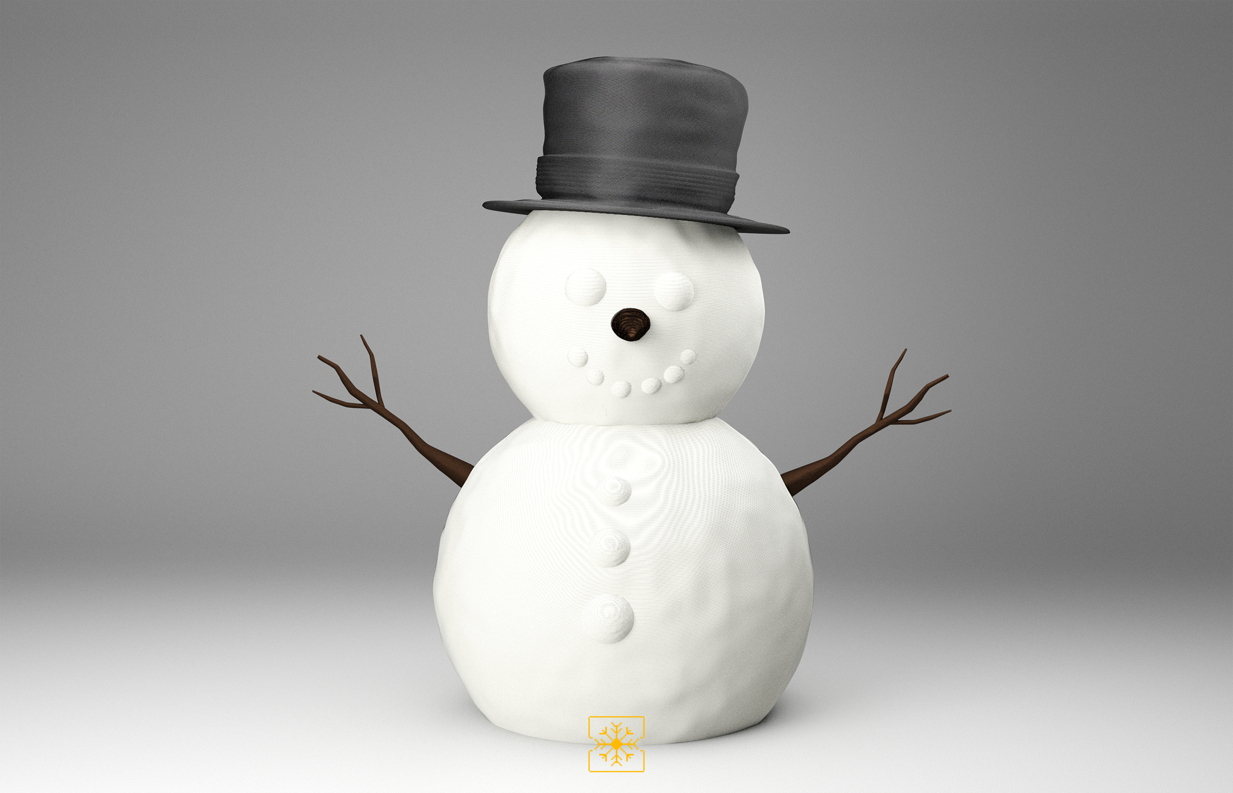 Freezing Pixels - Snowman — miniatura 5