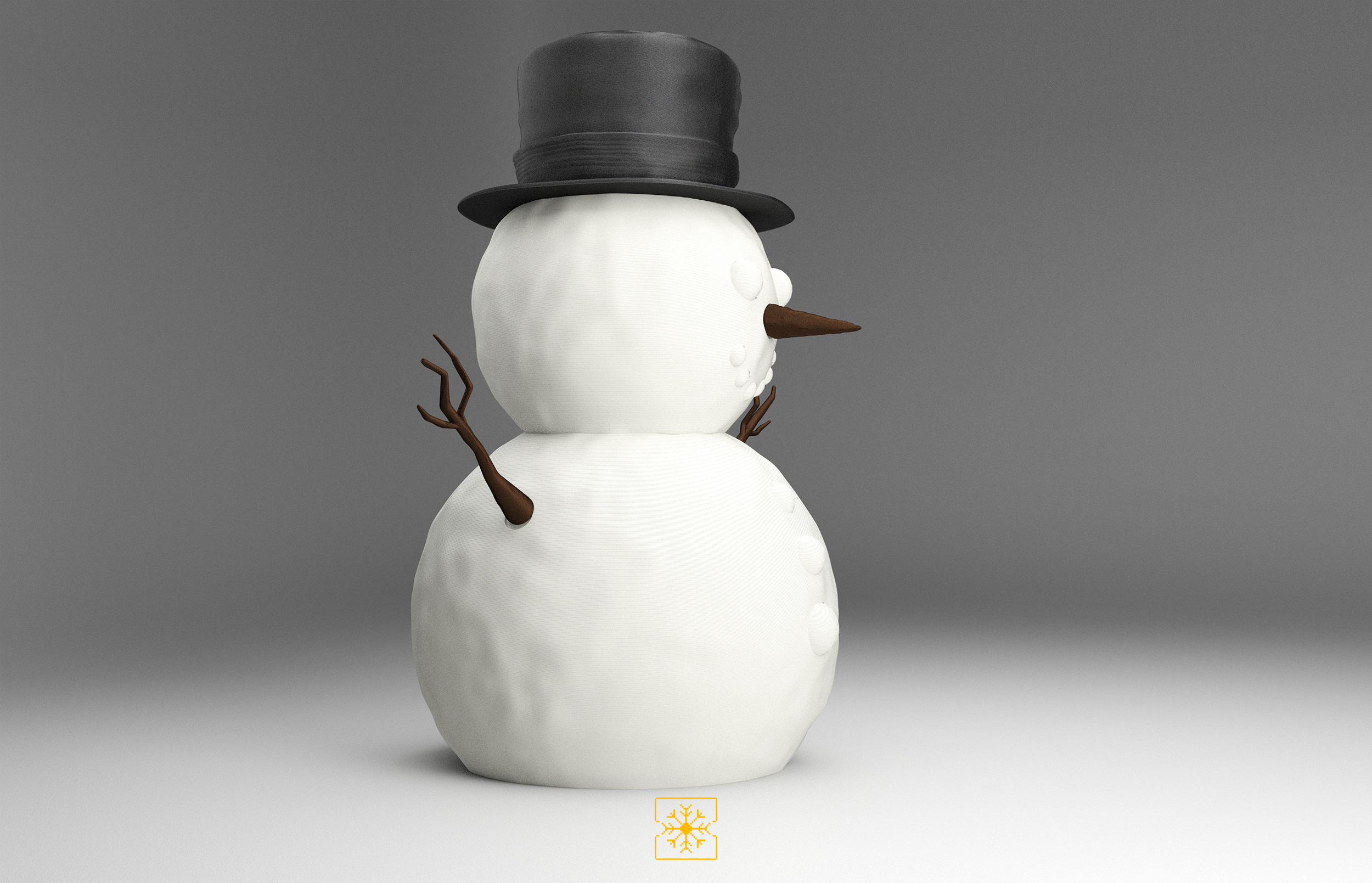Freezing Pixels - Snowman — miniatura 6