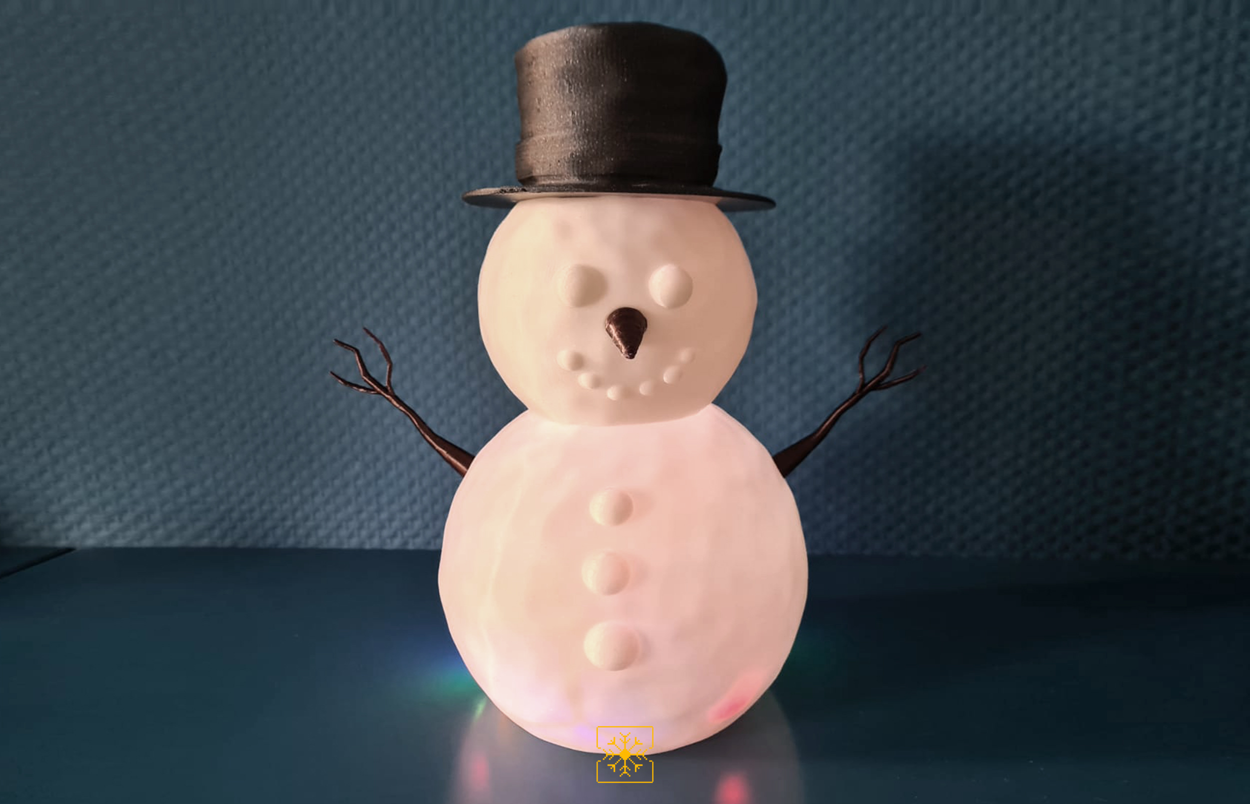 Freezing Pixels - Snowman — miniatura 2