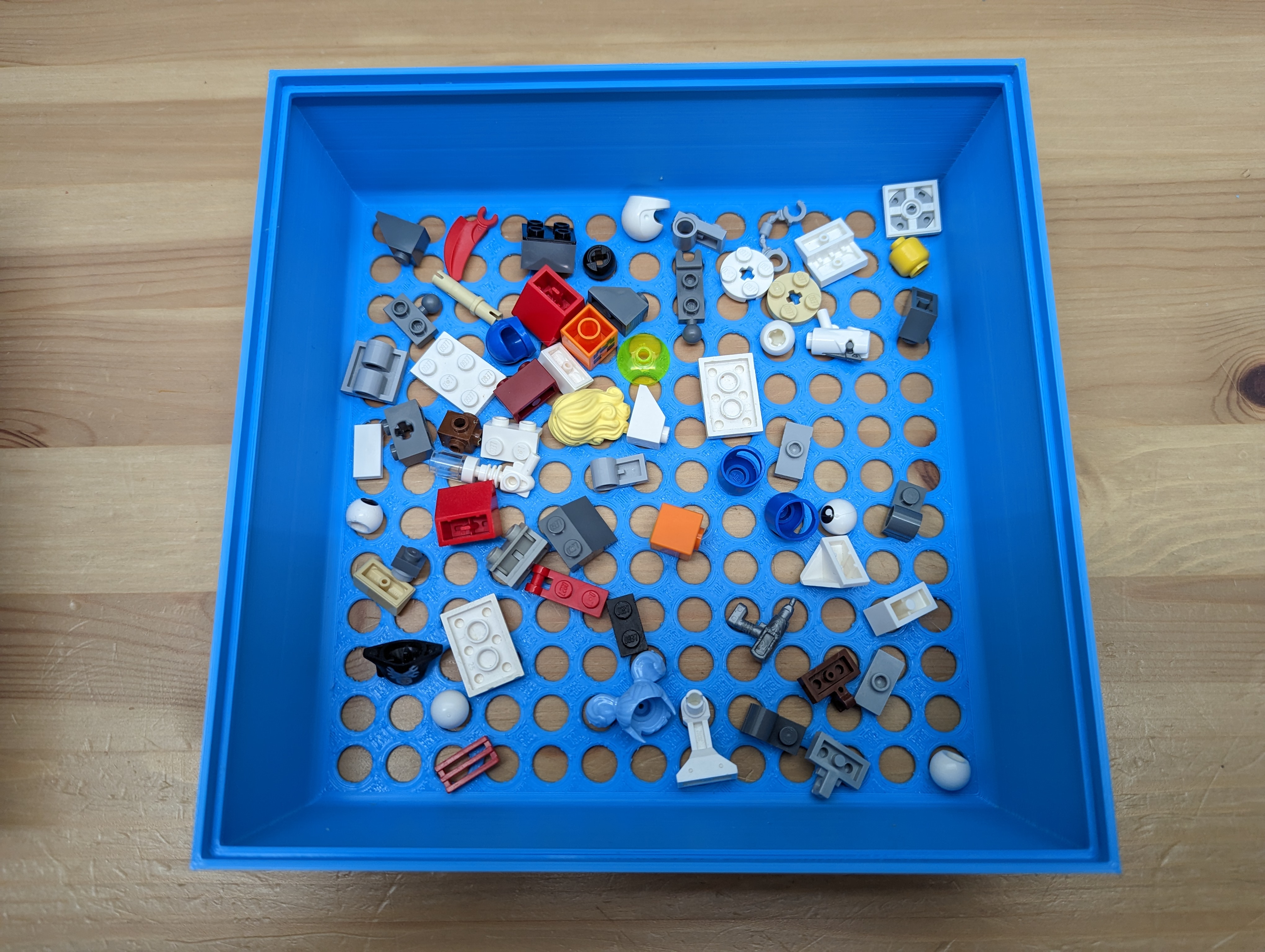 Free STL file Stacking Tray for Lego pieces 🏠・Model to download