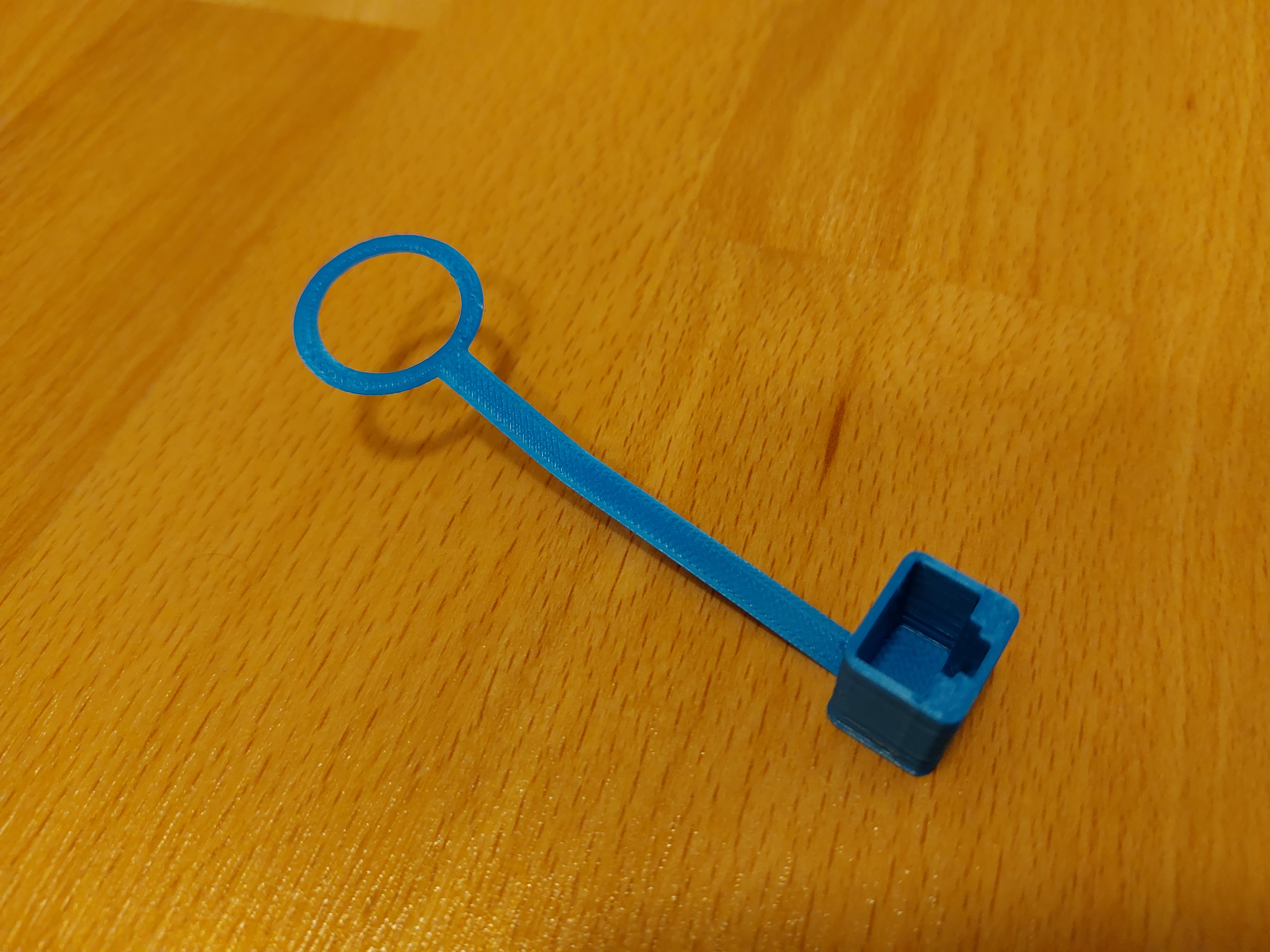 RJ45 cover with hanger