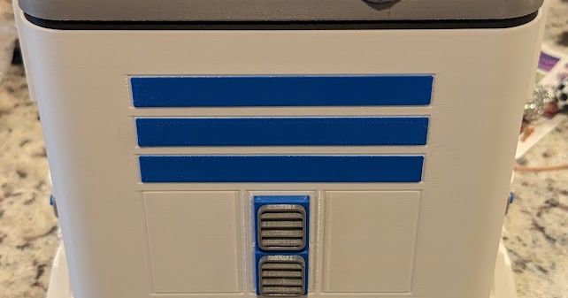 R2D2 Tissue Box Vents Remix by Cornbread | Download free STL model ...