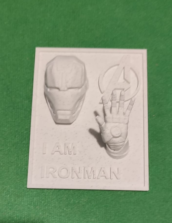 Wall Relief - Ironman