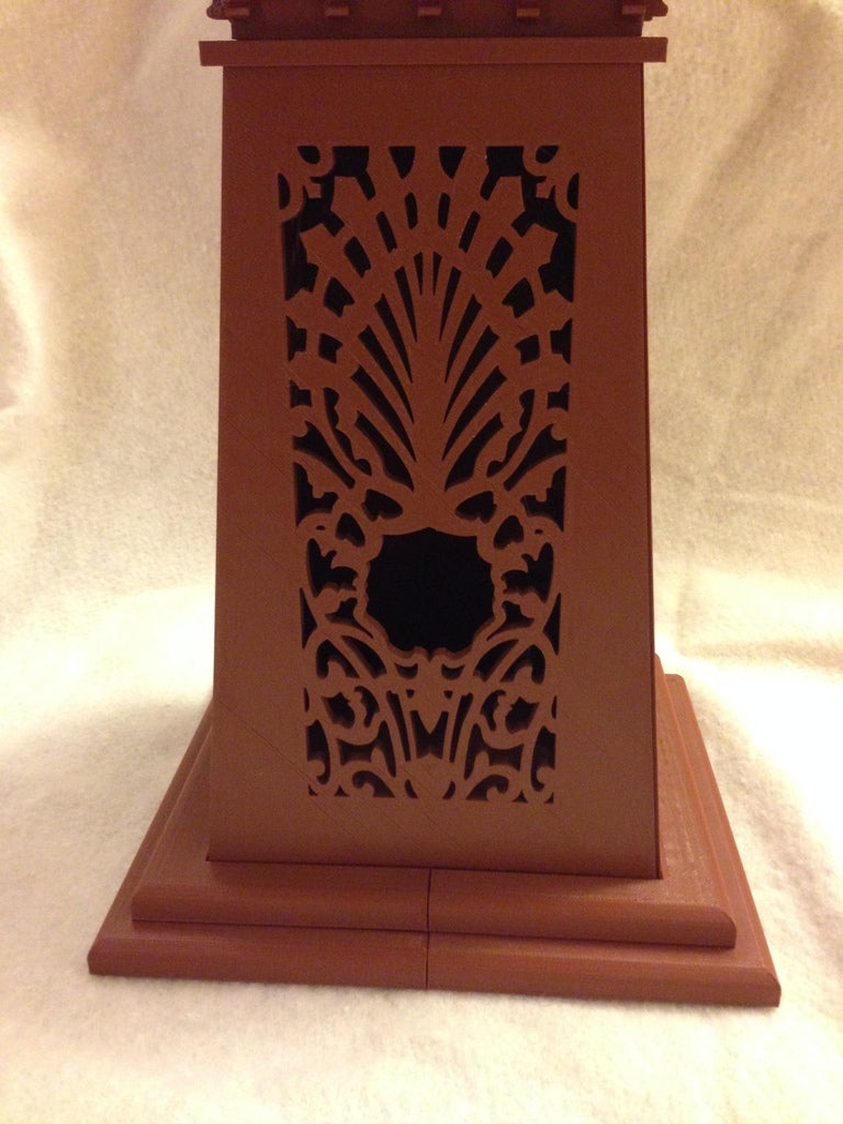 Miniatura 2 do modelo 3D Dragon Clock