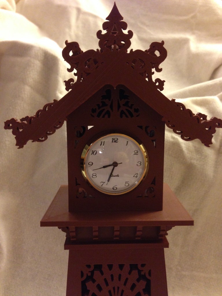 Miniatura 3 do modelo 3D Dragon Clock