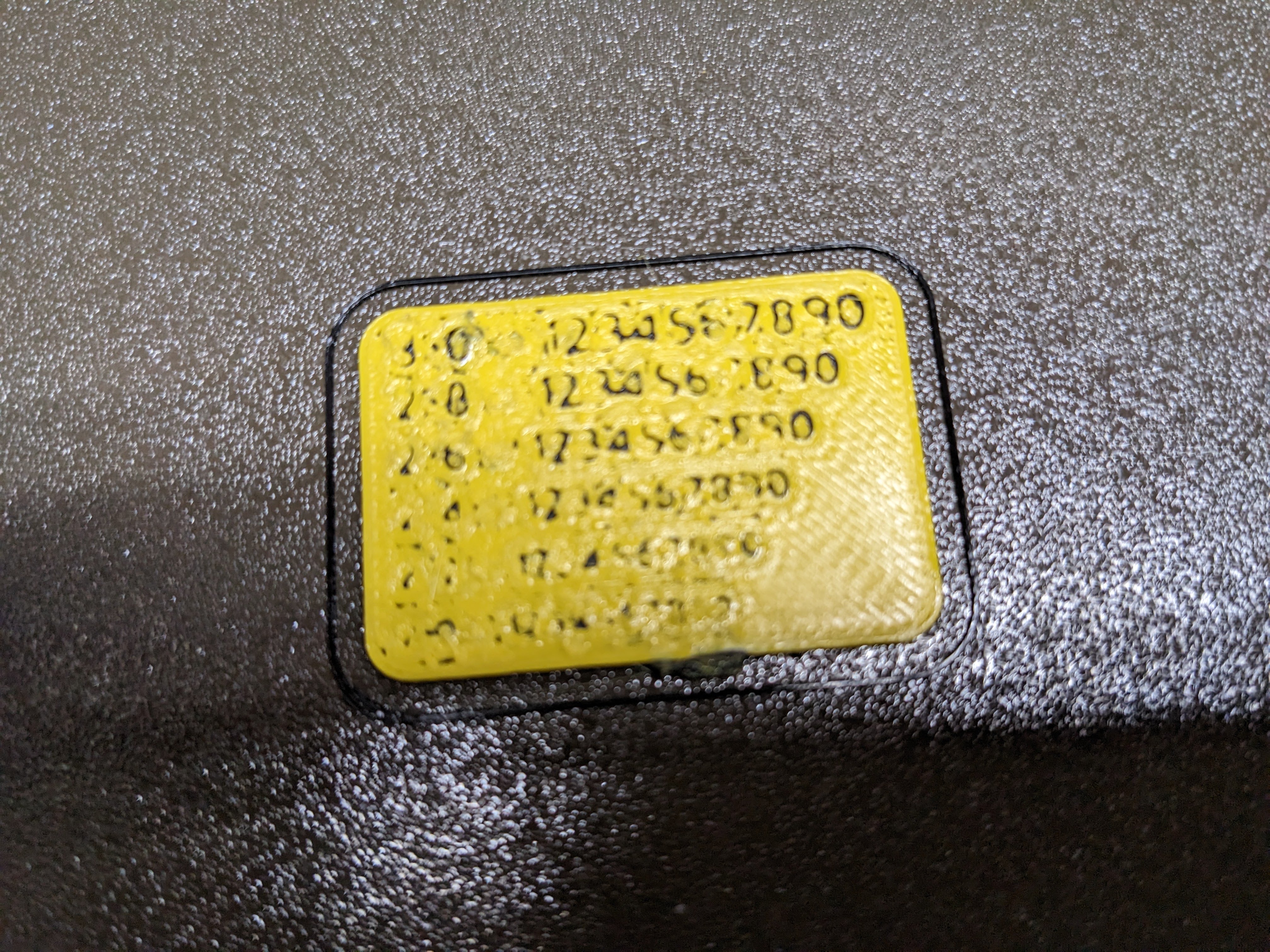 Miniatura 3 do modelo 3D Text Size Test Prints - Second Version - Cut Out Text