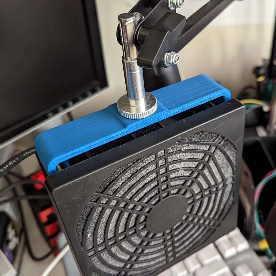 120mm Extraction Fan Mount by synack | Download free STL model ...