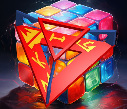 Rubik's Shuriken Holder