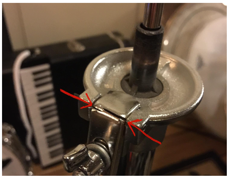 DW Hihat seat assembly angle adjuster by DanielH Download free STL