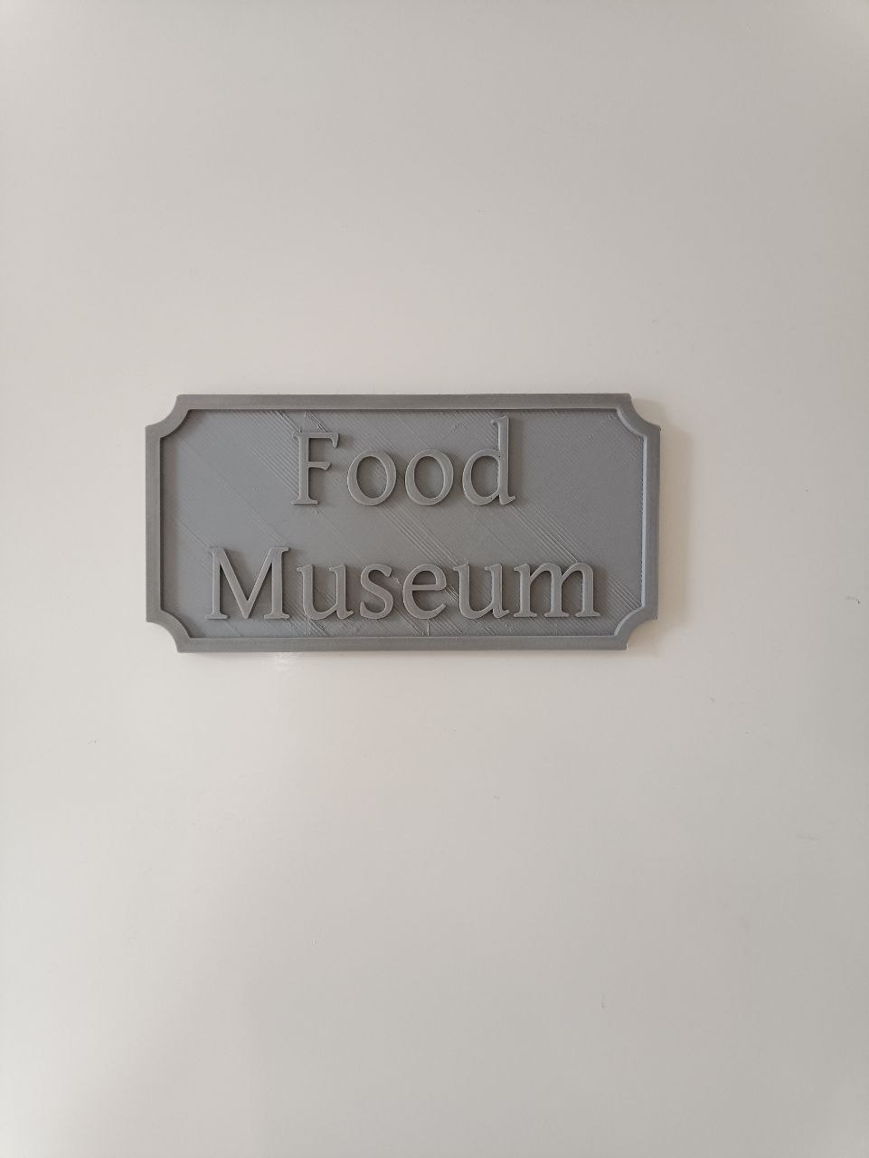 Fridge Sign/Plaque Food Museum Undertale