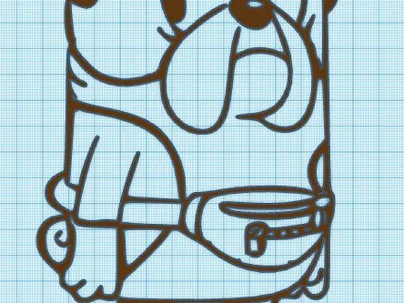 WINTONS DAD - BLUEY - WALL ART