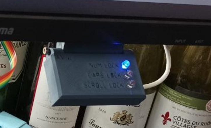 AVlabs AV-DESKKBLED MK I Keyboard led status holder