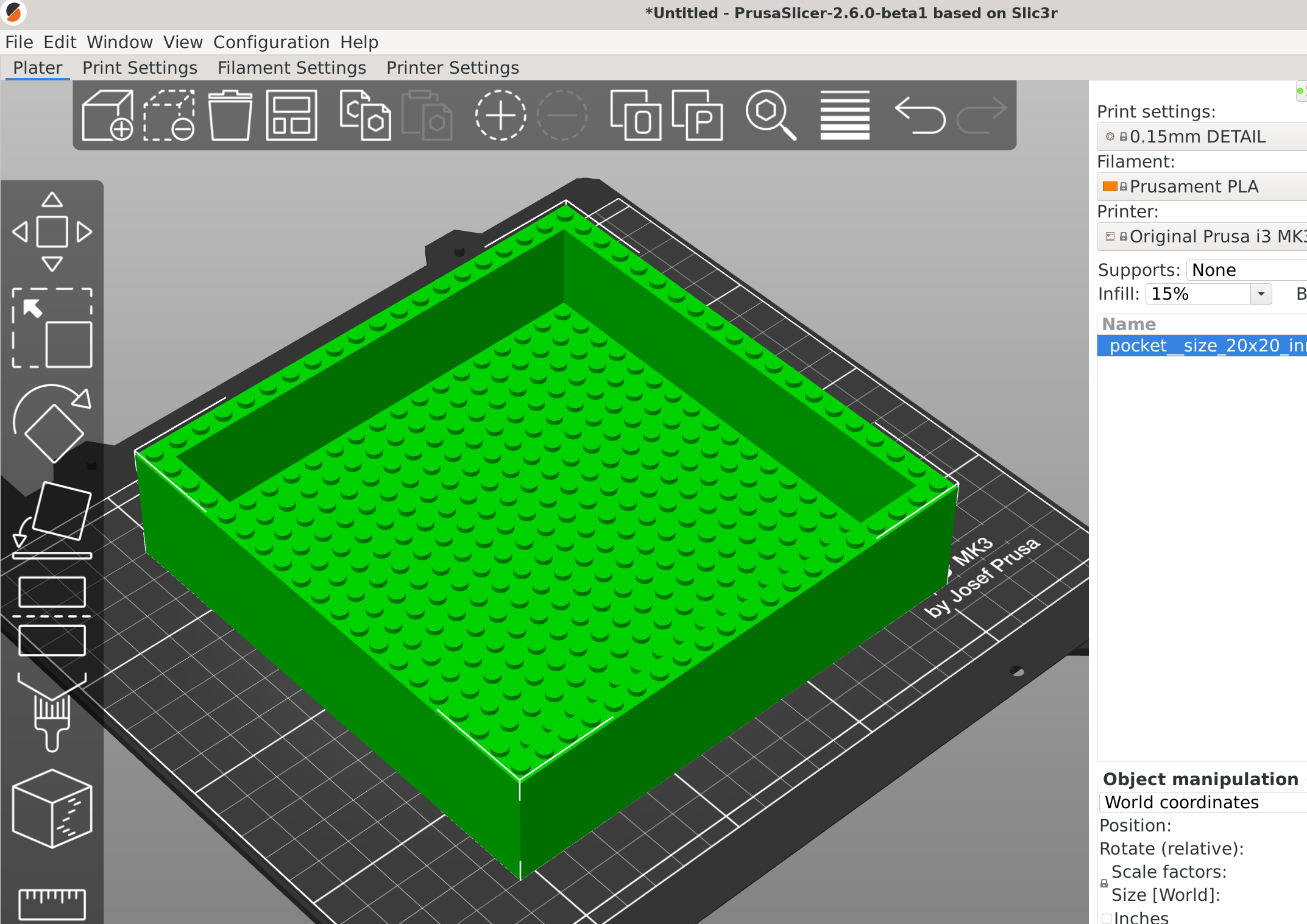 Miniatura 6 do modelo 3D Different bricks