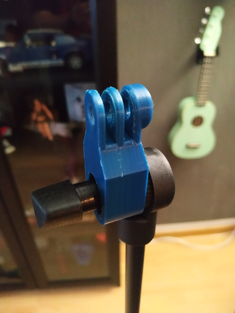 Musicstand GoPro Connector by 3DLYX | Download free STL model ...