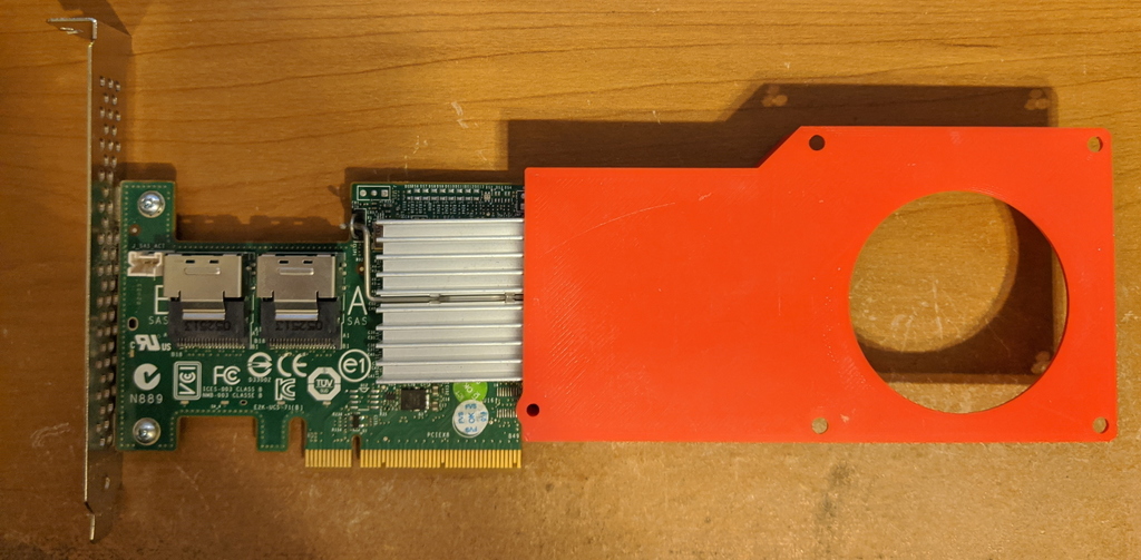 Dell H200 single slot cooler by Zigian Download free STL model