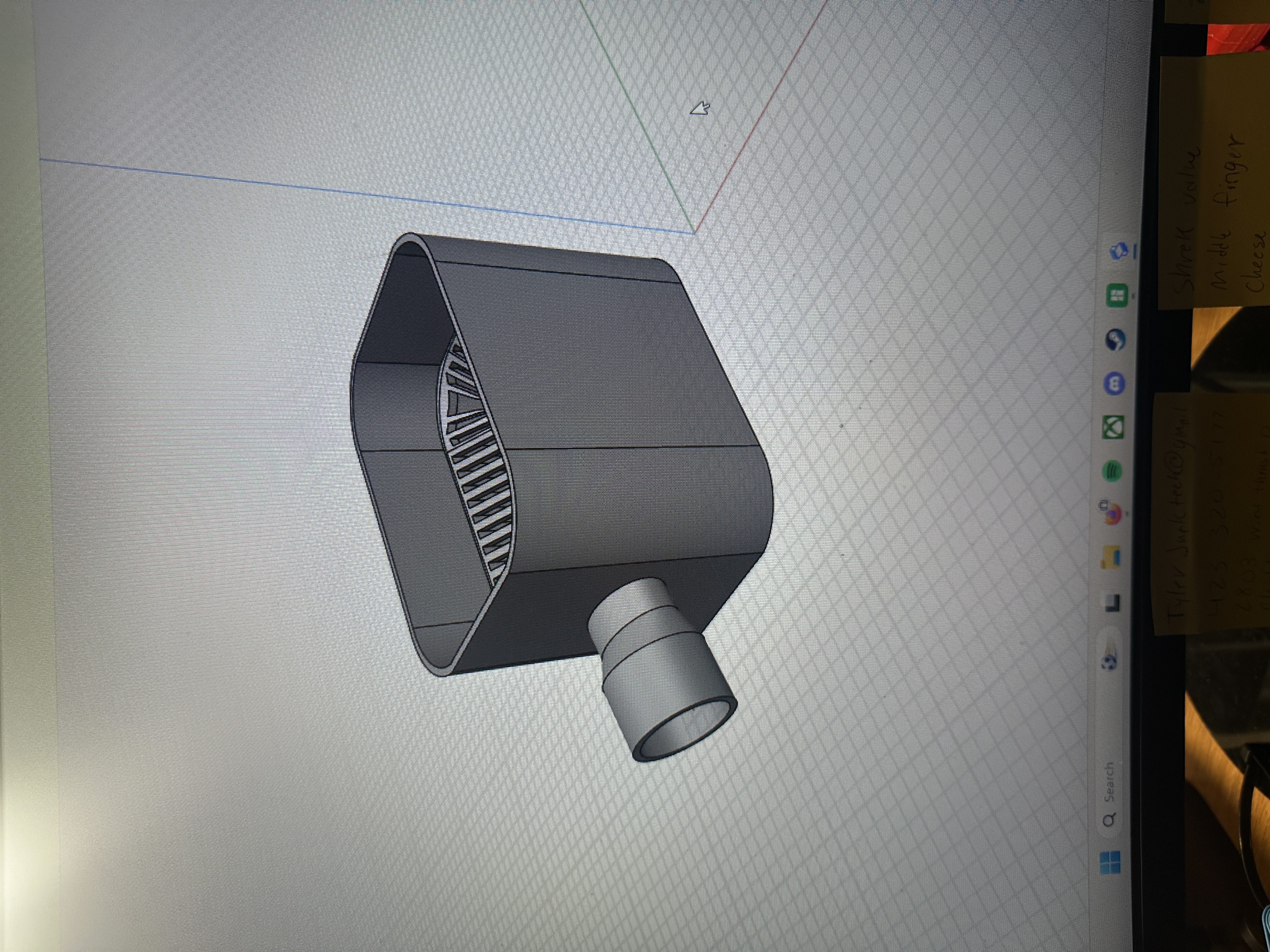 Rain water diverter for downspout 75x110mm