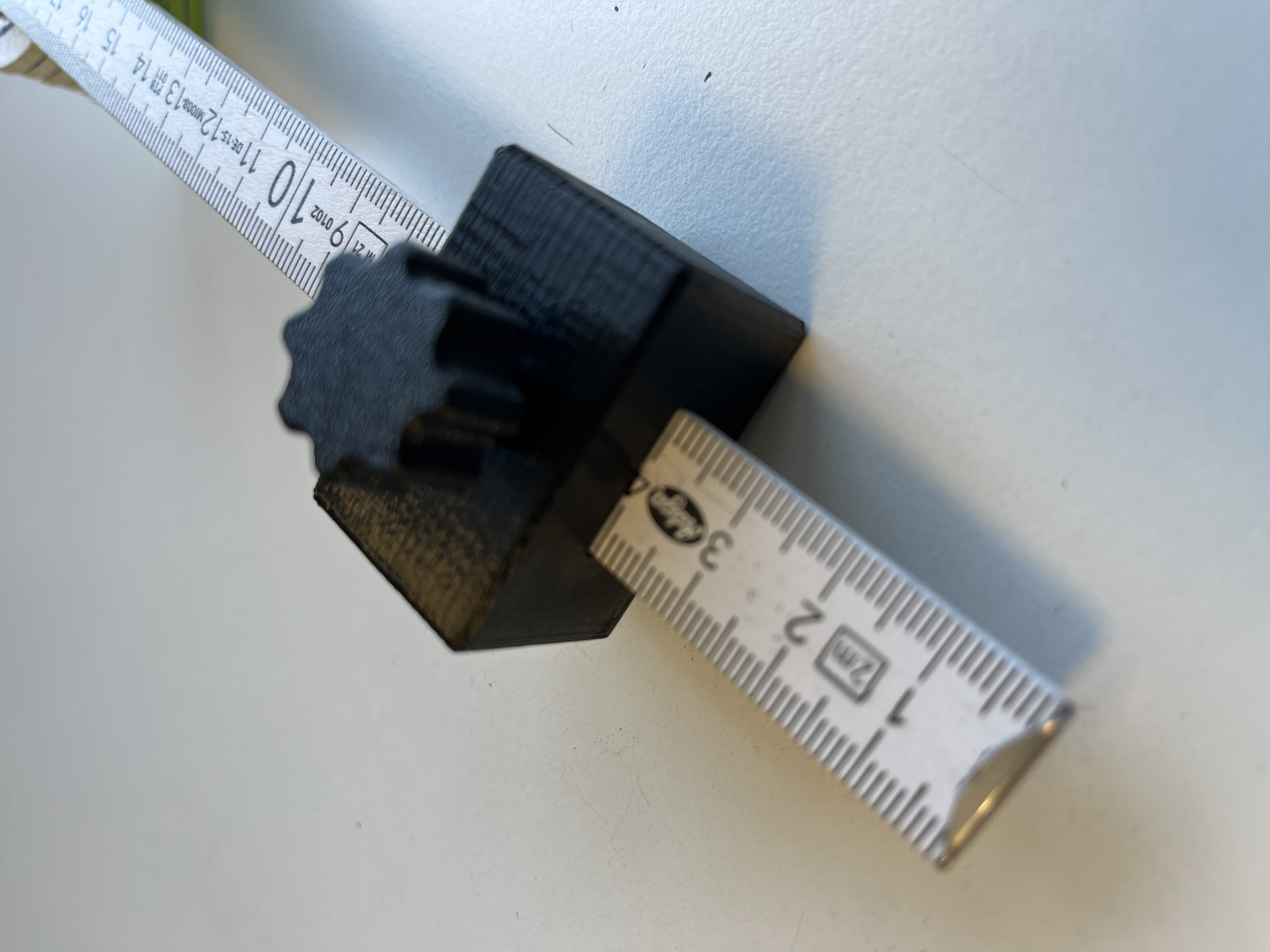 Marking gauge for folding rule (OnShape)