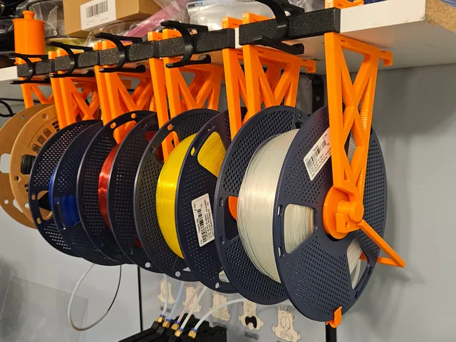 Shelf Filament Spool Holder V2